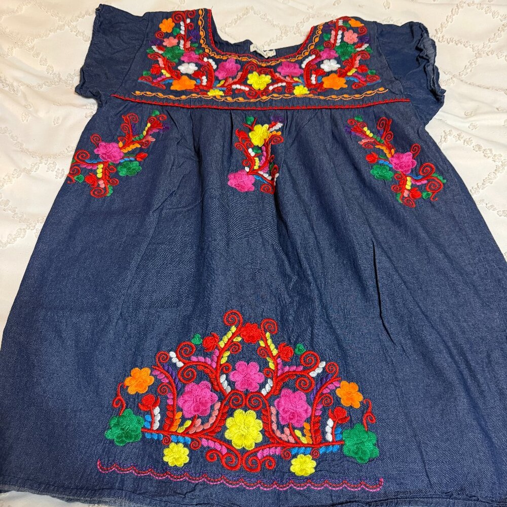 Denim dress